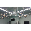 Ceiling singel dome surgial lamp with camera